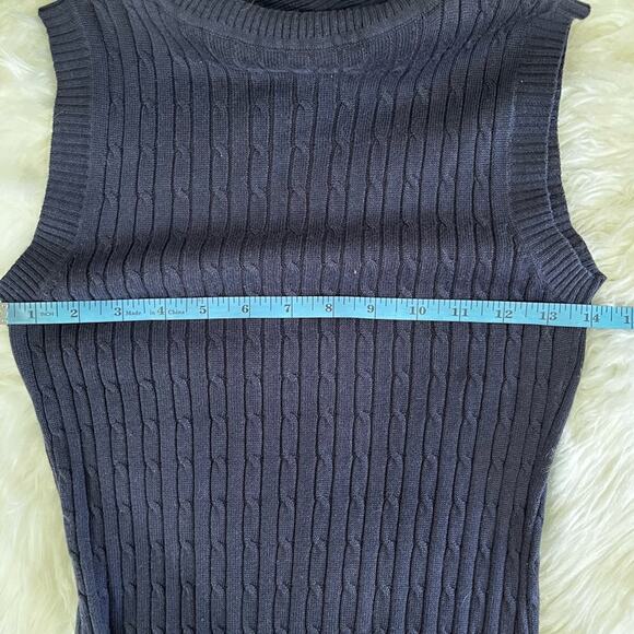 NEW Moda Intl Vintage Y2K Silk Longline Cable Knit Cardigan Duster Set XS NWOT - Picture 15 of 16